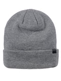 D&Y Unisex Slouchy Convertible Solid Cuffed Beanie Double Layered For Warmth