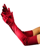 NYFASHION101 Women's Classic Long Opera Length Satin Gloves 16BL