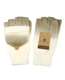 NYfashion101 Exclusive Unisex Two Tone Convertible Flip Glove Mittens