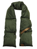 C.C Unisex Soft Slim Warm Insulating Quilted Puffer Scarf Neckwarmer