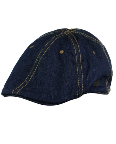 NYFASHION101 Men's Classic Washed Cotton Duck Bill Newsboy Ivy Cap
