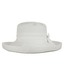 NYFASHION101 Women's Summer Packable Bow Accent Foldable Brim Beach Sun Hat