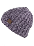 C.C Unisex Chenille Soft Warm Stretchy Thick Cuffed Knit Beanie Cap Hat