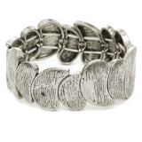 Women's Wavy Textured Fashion Stretch Bracelet