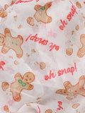 D&Y Christmas Theme Sheer Loop Infinity Scarf