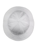NYFASHION101 Unisex Lightweight Crushable 6 Panel Button Top Cotton Bucket Hat
