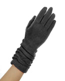NYfashion101 Exclusive Women's Chic Crinkle Wrist Winter Warm Gloves