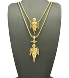 Angel Pendant Set w/ Chain Necklace