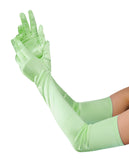 NYFASHION101 Women's Classic Long Opera Length Satin Gloves 16BL
