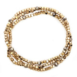 Women's 3 Piece Simple Bead Stretch Bracelet