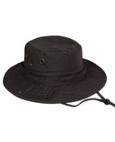 NYFASHION101 Men's Crushable Snap Brim Cotton Outdoor Bucket Sun Hat