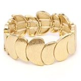Women's Wavy Textured Fashion Stretch Bracelet