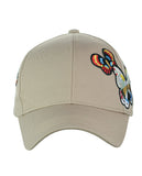 C.C Colorful Embroidered Butterfly Adjustable Precurved Baseball Cap Hat
