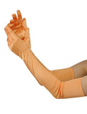 NYFASHION101 Women's Classic Long Opera Length Satin Gloves 16BL