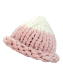 NYfashion101 Two Tone Handmade Big Chunky Loop Helsinski Hat Beanie