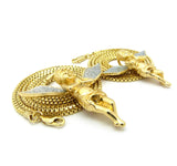 Gold-Tone Dusted Pray Angel Pendant Set w/ Box Chain Necklaces