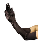 NYFASHION101 Women's Classic Long Opera Length Satin Gloves 16BL