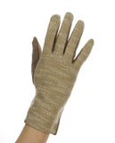 NYfashion101 Exclusive Women's Metallic Thread Winter Driving Gloves