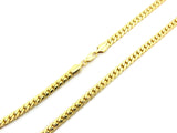 Gold-Tone 6mm Miami Cuban Chain Necklace w/ Lobster Clasp