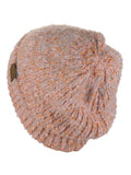 C.C Unisex Thick Soft Stretchy Multicolor Knit Cuff Beanie Skull Cap Hat