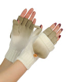 NYfashion101 Exclusive Unisex Two Tone Convertible Flip Glove Mittens