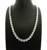 Hip-Hop Rapper's Style 7mm 22" Acrylic Stone Chain Necklace