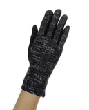NYfashion101 Exclusive Women's Metallic Thread Winter Driving Gloves